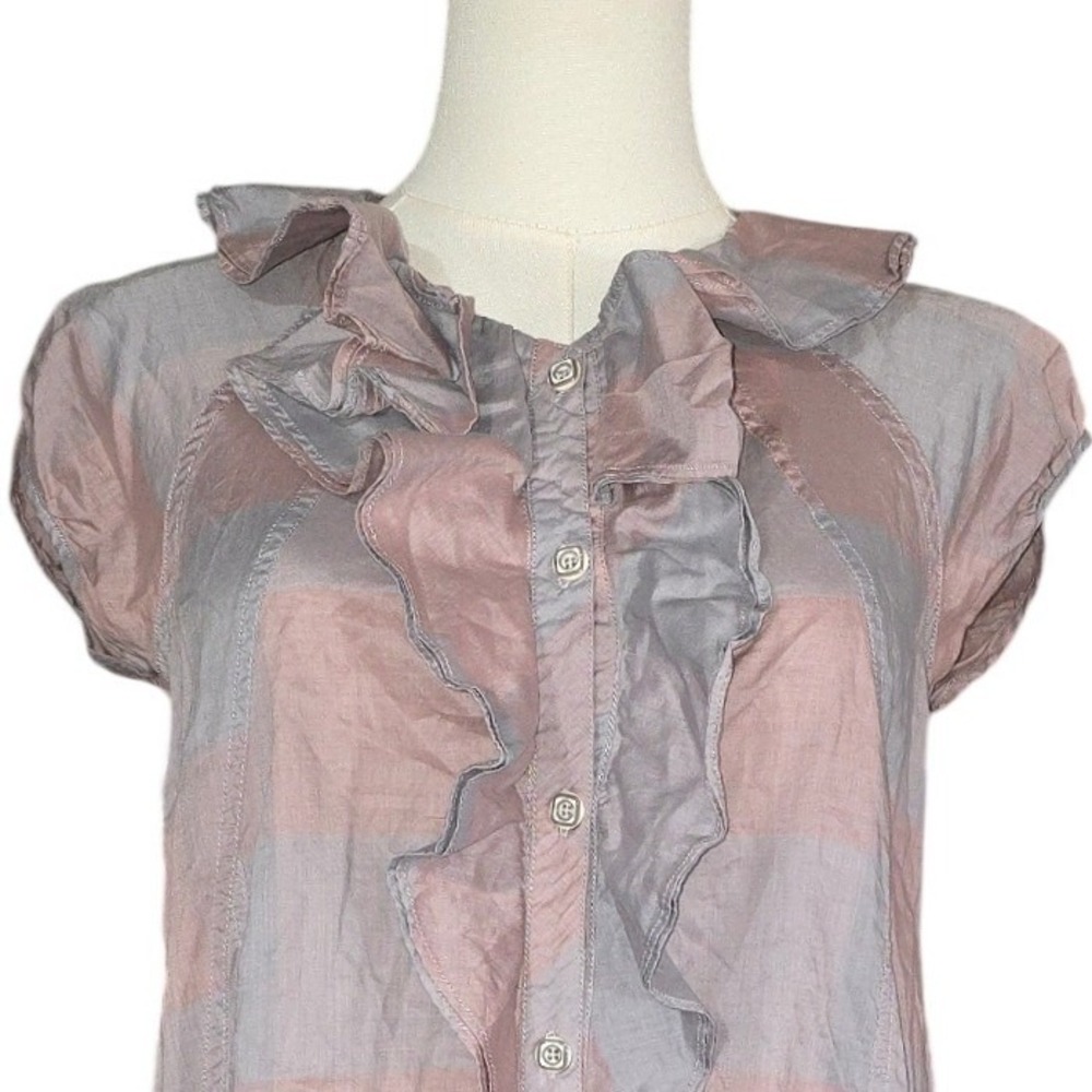 WEARABLE ART mini dress DONORATICO BY DING Yong sleeveless lavender M babydoll - Picture 4 of 11